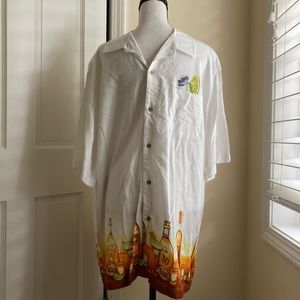 🍹 Mens Puritan Tequila PARTY dress shirt XL EUC